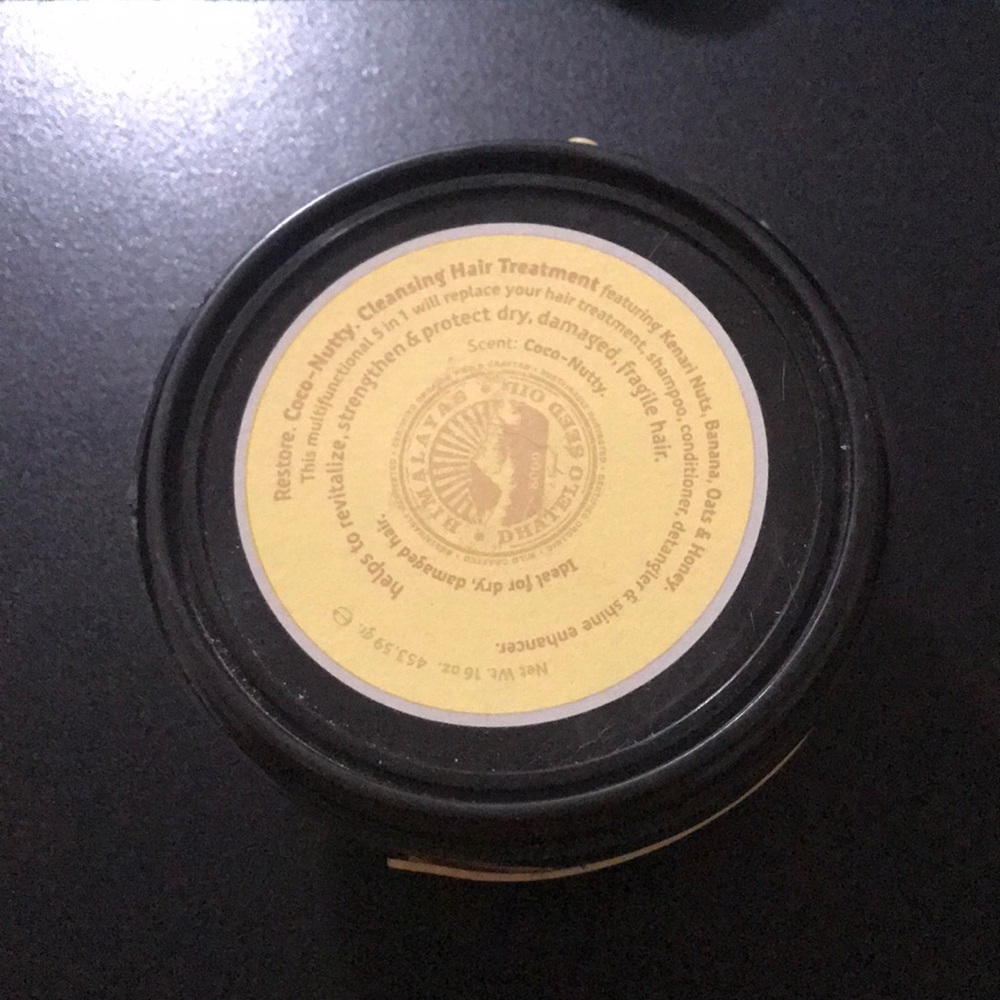 Cleansing hair treatment